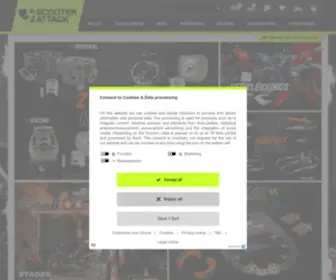 Scooter-Attack.com(Roller 50ccm Ersatzteile & Scooter 125 Tuning Shop) Screenshot