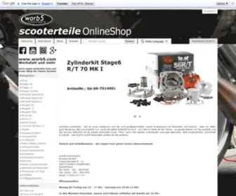 Scooter-Teile.com(Worb5) Screenshot