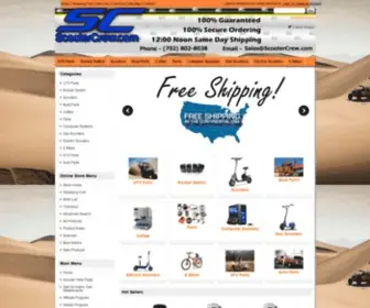 Scootercrew.com(Mopeds) Screenshot