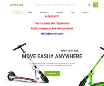 Scootercy.com(EScooter Cyprus) Screenshot