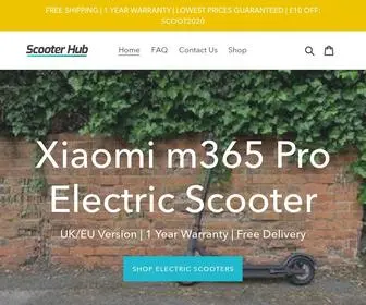 Scooterhub.co.uk(Buy Electric Scooters) Screenshot