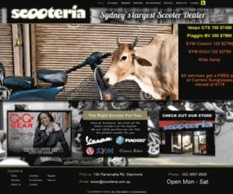 Scooteria.com.au(Scooteria Scooters) Screenshot