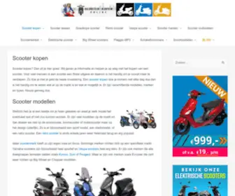 Scooterkopenonline.nl(Zoek je een betaalbare scooter) Screenshot