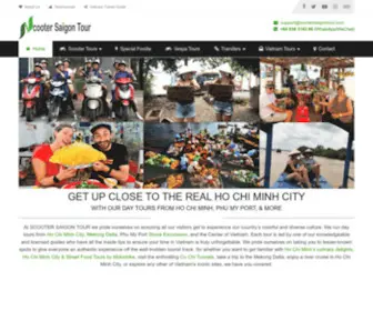 Scootersaigontour.com(Scooter Saigon Tour) Screenshot