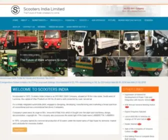 Scootersindia.com(Scooters India) Screenshot