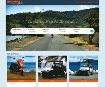 Scootersvieques.com(Scooters Vieques Rentals) Screenshot