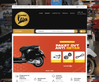 Scootervip.com(Vespa) Screenshot