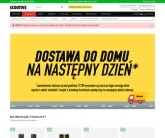 Scootive.pl(Hulajnogi wyczynowe) Screenshot