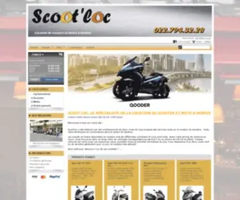 Scootloc.ch(Location;scooter;geneve;Suisse;Genève;louer;scoot;2) Screenshot