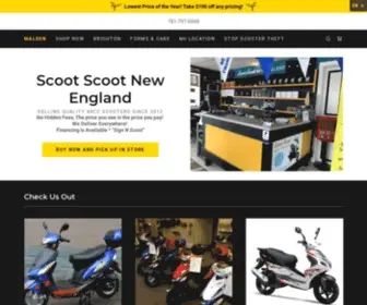 Scootscootnewengland.com(Scoot Scoot New England) Screenshot