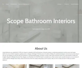 Scope-Bathrooms.co.uk(Scope Bathrooms) Screenshot