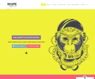 Scopeagency.co.za(Social Media Agency Cape Town) Screenshot