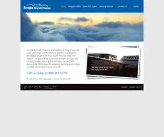 Scopeair.com(Scope Aircraft Finance) Screenshot