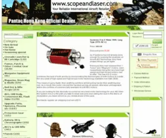 Scopeandlaser.com(Products) Screenshot