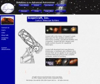 Scopecraft.com(ScopeCraft,Inc) Screenshot