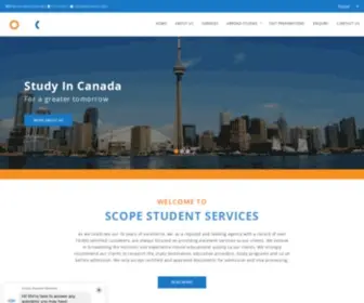 Scopeedu.net(Scope Student Services) Screenshot