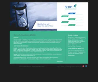 Scopegranites.com(Marble Company in Bangalore) Screenshot