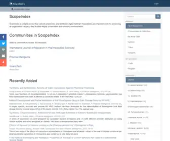 Scopeindex.org(Scopeindex) Screenshot