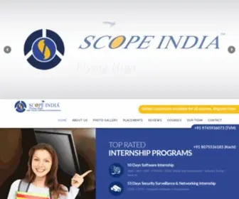 Scopeindia.org(Best Software Training Institute in Trivandrum) Screenshot