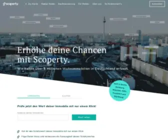 Scoperty.de(Immobilienbewertung für alle) Screenshot