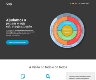 Scopi.com.br(O software para criar e executar o seu planejamento estratégico) Screenshot