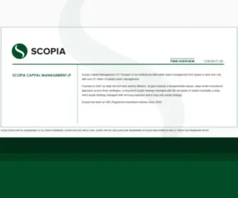 Scopiacapital.com(Scopiacapital) Screenshot