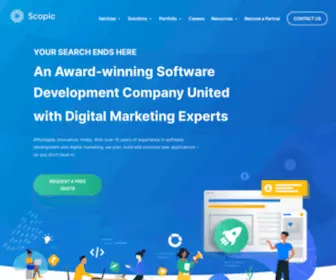 Scopicsoftware.com(Software Product Development Company) Screenshot