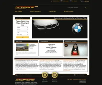 Scopioneusa.com(Auto Parts & Accessories) Screenshot