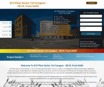 Scoplotssector114Gurgaon.com(SCO Plots Sector 114 Gurgaon) Screenshot