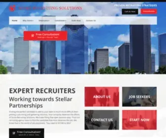 Score-Recruiting.com(Recruiting Agency) Screenshot