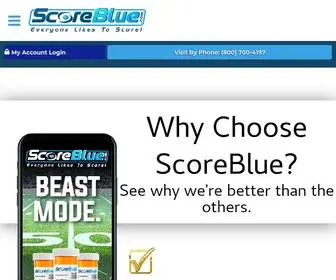 Scoreblue.com(Scoreblue) Screenshot