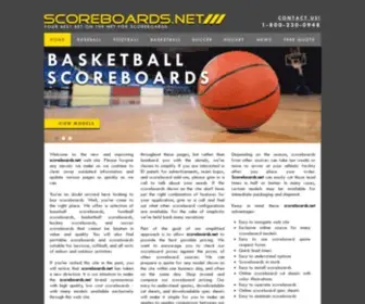 Scoreboards.net(Scoreboards on the 'net from) Screenshot