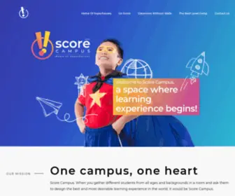 Scorecampus.com(Home Of Education Superheroes) Screenshot