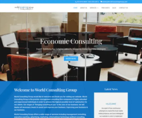 Scorecommunity.org(World Consulting Group is the Premier Management Consulting Firm) Screenshot