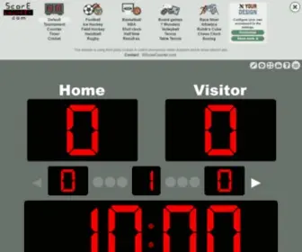 Scorecounter.com(Score Counter) Screenshot