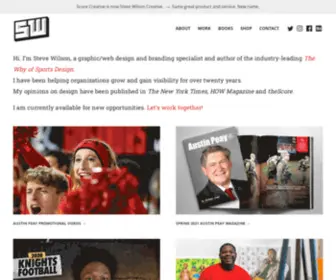 Scorecreative.net(Steve Wilson) Screenshot