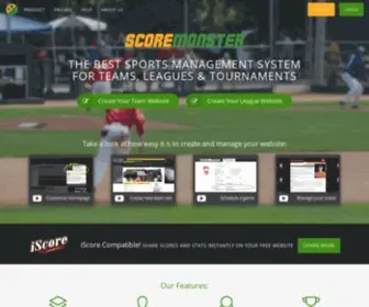 Scoremonster.com(Sports Management Software for TEAMS) Screenshot