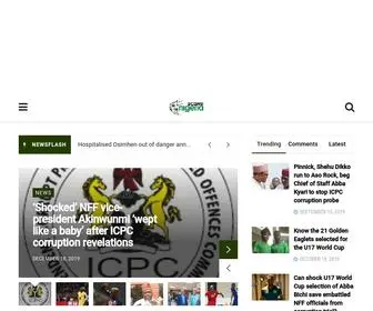 Scorenigeria.com.ng(Score Nigeria) Screenshot