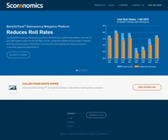Scorenomics.com(Leading behavioral data and analytics firm) Screenshot
