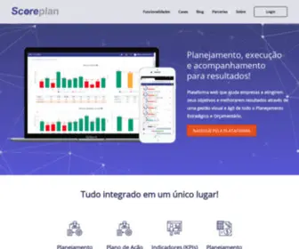 Scoreplan.com.br(Início) Screenshot