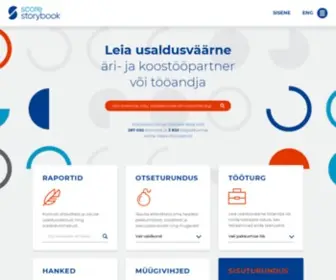 Scorestorybook.ee(ScoreStorybook) Screenshot