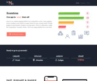 Scoretron.co(Score) Screenshot