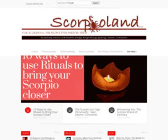 Scorpioland.org(Scorpioland) Screenshot
