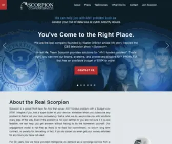 Scorpioncomputerservices.com(Scorpion) Screenshot