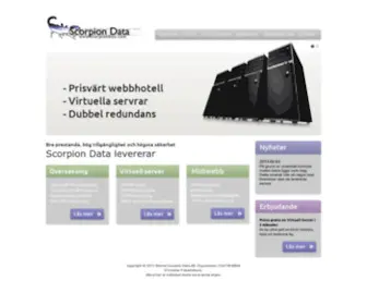 Scorpiondata.com(Vite App) Screenshot