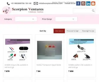 Scorpiongifts.com(Scorpion Ventures OPC Private Limited) Screenshot