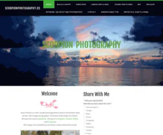 Scorpionphotography.us(About) Screenshot