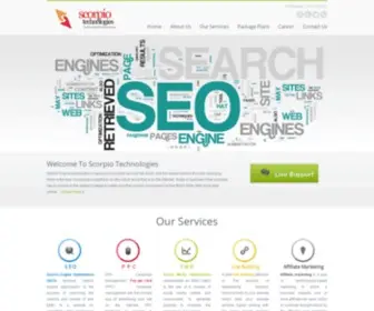 Scorpiotechnologies.us(SEO Services in Chennai) Screenshot