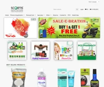 Scortishealthcare.com(Scortis Healthcare) Screenshot