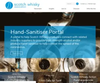 Scotch-Whisky.org.uk(The Scotch Whisky Association) Screenshot